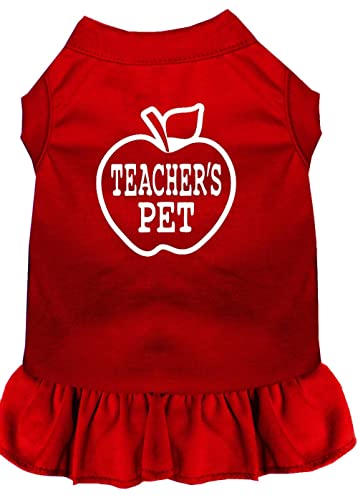 Mirage Pet Products 57-51 XXLBPBPK Pink Teachers Pet Screen Print Dress Black with Bright, XX-Large