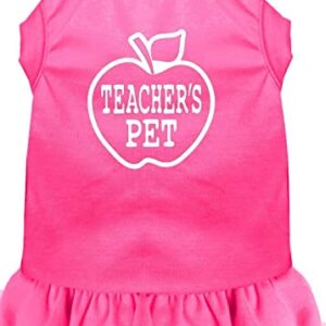 Mirage Pet Products 57-51 XXLBPBPK Pink Teachers Pet Screen Print Dress Black with Bright, XX-Large