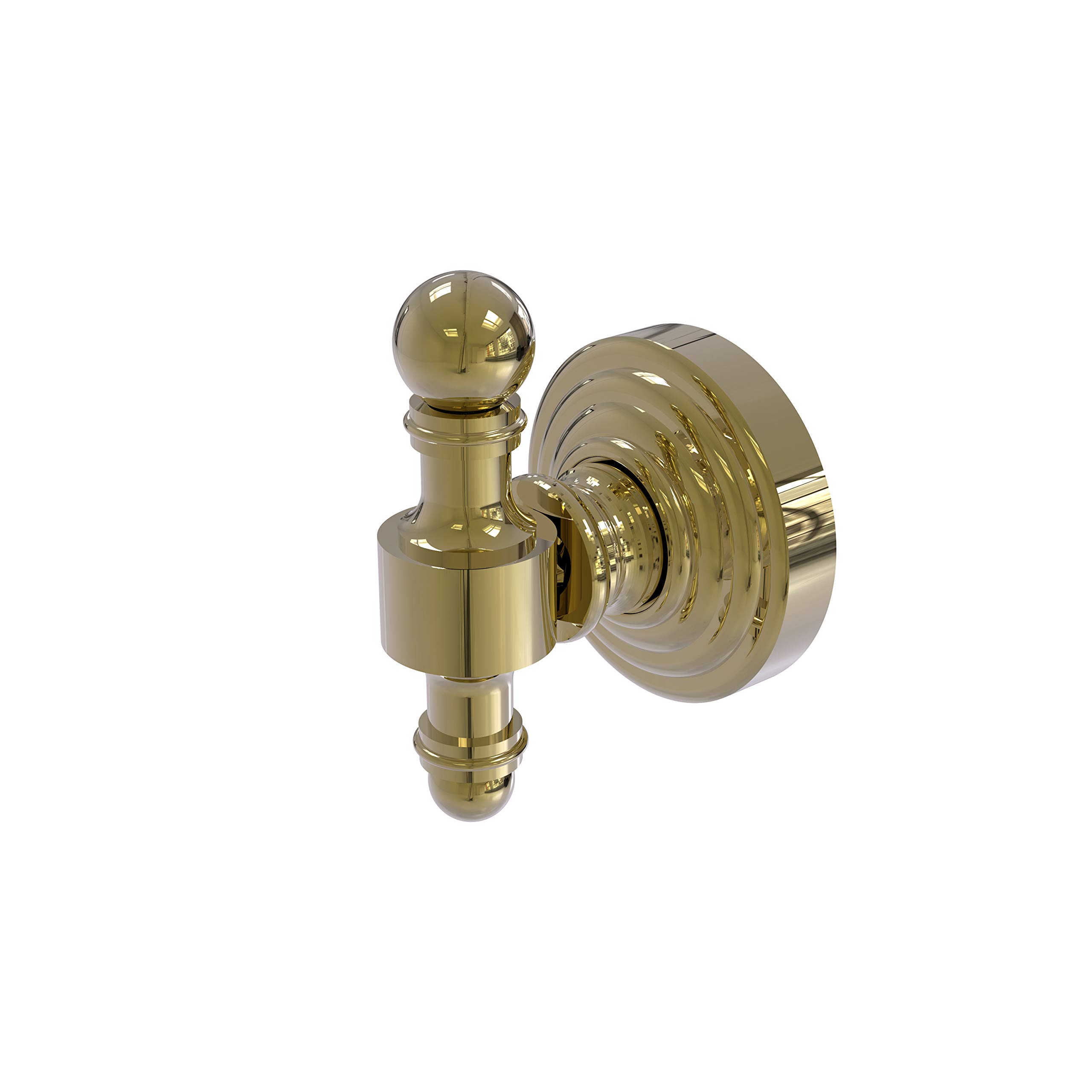 Allied Brass RW-20 Retro Wave Collection Robe Hook, Unlacquered Brass