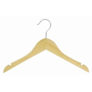 only hangers juniors wooden dress/shirt hanger - 14" (25)