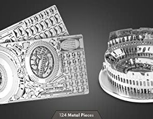 Fascinations Metal Earth Premium Series Roman Colosseum Ruin 3D Metal Model Kit