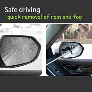 Retractable Rear-View Mirror Wiper,Car Glass Cleaner Tool,Waterproof Anti-rain Anti-Fog Snow Removal Glass Mirror Cleaning Supplies