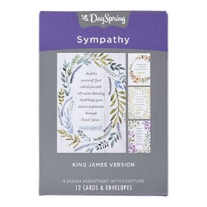 Sympathy - Inspirational Boxed Cards - Botanical Frames