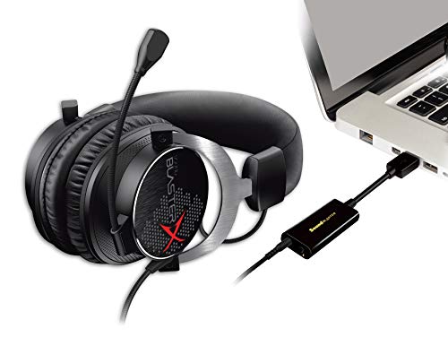 Creative Labs Sound Blaster Play! 3 External USB Sound Adapter for Windows and Mac. Plug and Play (No Drivers Required). Upgrade to 24-Bit 96Khz Playback