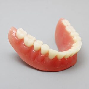 Smile1000 Dental Model Overdenture Inferior 4 Implants Demo for Teaching and Studying