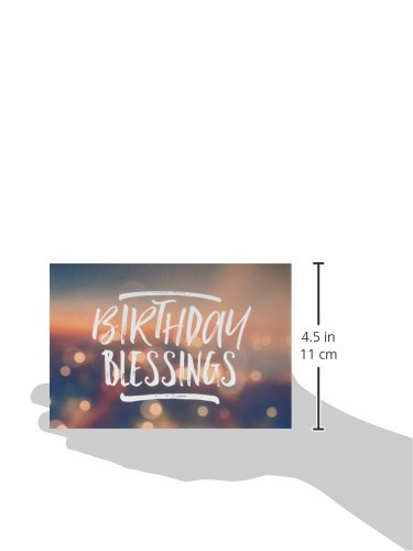 DaySpring - Birthday - Simply Stated - 12 Boxed Cards, KJV (60937),Multi Color