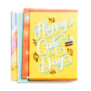 dayspring - birthday - celebrating you - 12 boxed cards (60939),yellow