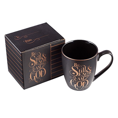 Christian Art Gifts Mug Be Still and Know Ps. 46:10