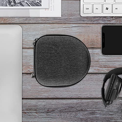 Geekria Shield Headphones Case Compatible with Bose QuietComfort QC35 II, QC35, QC25, QCSE Case, Replacement Hard Shell Travel Carrying Bag with Cable Storage (Dark Grey)