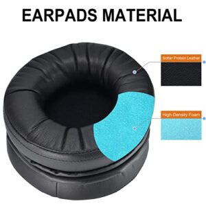 DT990 Ear Pads - defean Replacement EarPad Ear Cushion Cover Earpads Compatible with beyerdynamic DT990 / DT880 / DT770 PRO Headset,Softer Leather,High-Density Noise Cancelling Foam, Added Thickness