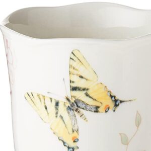 Lenox Butterfly Meadow Hydrangea 4-Piece Porcelain Mug Set, 4 Count (Pack of 1), Multi