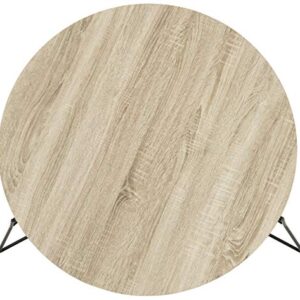 Safavieh Home Collection Mae Modern Light Brown Round Coffee Table