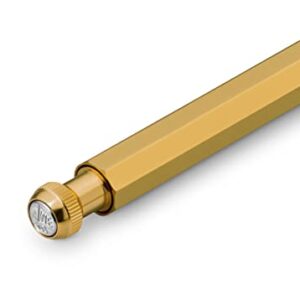 Kaweco PS-BPBR Ballpoint Pen, Oil-based, Special Brass