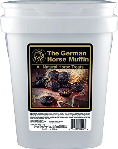 DPD The German Horse Muffin All Natural Horse Treats - 14 Pound Bucket