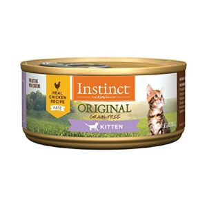 original chicken, wet canned cat food for kittens, 5.5 oz (case of 12)