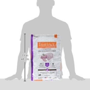 Instinct Limited Ingredient Diet Grain Free Recipe with Real Rabbit Natural Dry Cat Food, 10 lb. Bag