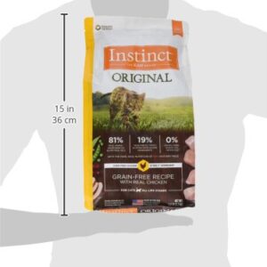 Instinct Original Grain Free Recipe with Real Chicken Natural Dry Cat Food, 5 lb. Bag