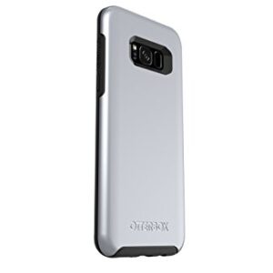 OtterBox SYMMETRY SERIES for Samsung Galaxy S8+ - Retail Packaging - TITANIUM SILVER (BLACK/PLATINIUM METALLIC GRAPHIC)