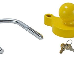 GoTow Universal Coupler Trailer Hitch Security Lock - Fits 1 7/8", 2", and 2 5/16" Ball Mounts