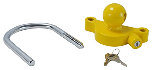 GoTow Universal Coupler Trailer Hitch Security Lock - Fits 1 7/8", 2", and 2 5/16" Ball Mounts