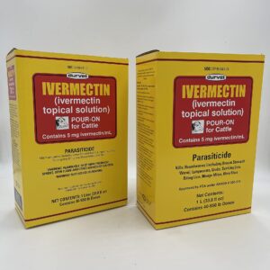 Durvet (2 Pack) Ivermectin Pour On 1 Liter