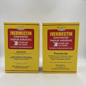 Durvet (2 Pack) Ivermectin Pour On 1 Liter