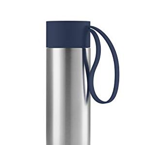 Eva Solo 350ml Stainless Steel Insulated Mug, Navy Blue, 20,7 x 7,8 x 7,8 cm