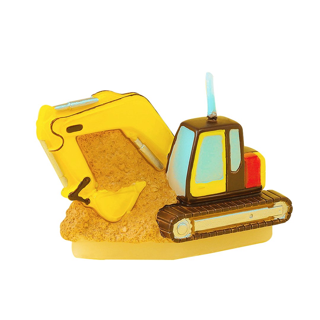 Children's Party Birthday Gift Birthday Candle Excavator Candle for boy for Cake