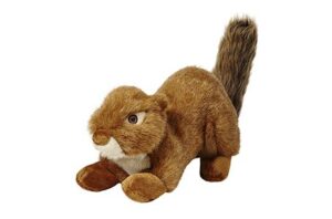 fluff & tuff squeakerless red squirrel