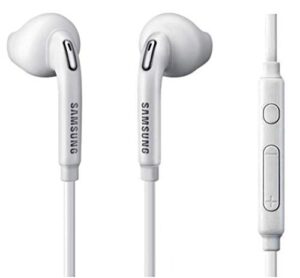 headset samsung 3.5mm handsfree earphones w mic dual earbuds headphones earpieces in-ear stereo wired white for samsung galaxy j3, j5, j7, note 3 4 5, edge, s5, s6, edge, edge+, s7, edge