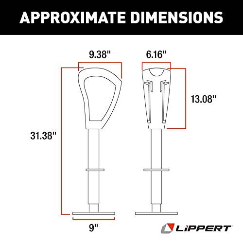 Lippert Components 643589 Smart Jack Black