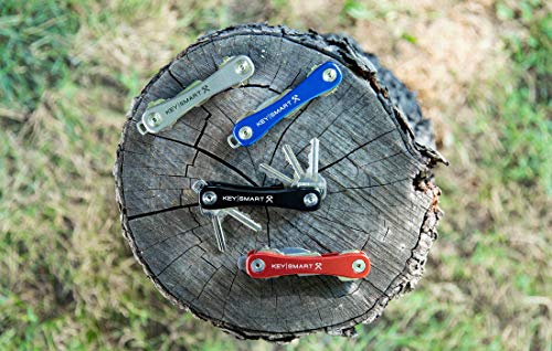 KeySmart Rugged - Multi-Tool Key Holder with Bottle Opener and Pocket Clip (up to 14 Keys, Black)