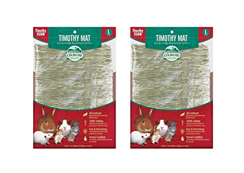 Oxbow Timothy Mat Size:Large Packs:Pack of 2