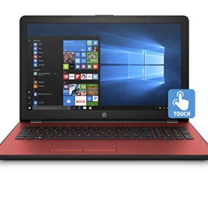 HP Flyer Red 15.6 Inch Touchscreen Laptop Intel Pentium Gold Processor N4417U 2.30 GHz 4GB RAM, 500GB Hard Drive, DVD Drive, HD Webcam, Windows 10 Home) (Renewed)