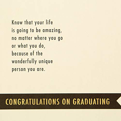 Hallmark High School Graduation Card (Your Life Is Going to Be Amazing), High School, Amazing (599GGJ4855)