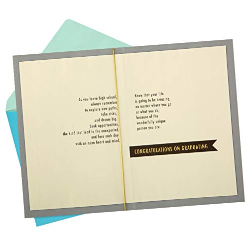 Hallmark High School Graduation Card (Your Life Is Going to Be Amazing), High School, Amazing (599GGJ4855)