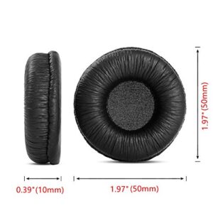 YDYBZB Earpads Replacement Foam Ear Pads Compatible with Telex Airman 750 Aviation Headset Pad Cushion Cups Cover Headphone Repair Parts