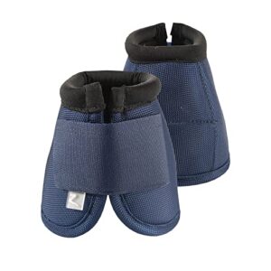 horze balistic overreach boots - blue - l