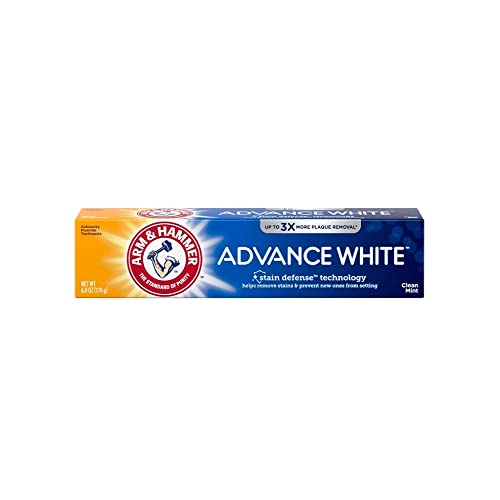 Arm & Hammer Advance White Extreme Whitening Toothpaste - 6 Oz (Pack of 6)