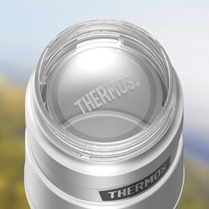 Thermos Stainless King Can Insulator with 360 Degree Drink Lid, Stainless Steel (SK1500ST4)