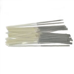 dental polishing strips polyester 2.5 mm fine grit (one side) 100/package