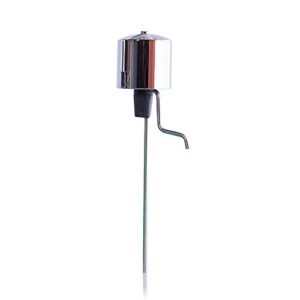 crystalize the perfect measure mouthwash dispenser chrome pump replacement - replacement pump only