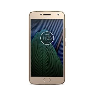 motorola moto g5+ plus 32gb (5th generation) - 5.2" full hd, snapdragon 625, sim gsm factory unlocked - international version - no warranty (gold)