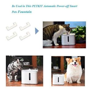 PETKIT EVERSWEET 2 Pet Water Fountain Pre Foam Filters Replacement Filters, 4 Pieces/Pack (White Foam)