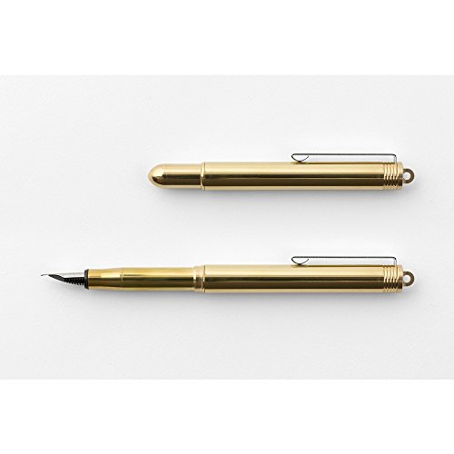 Traveler's company Brass Fountain Pen