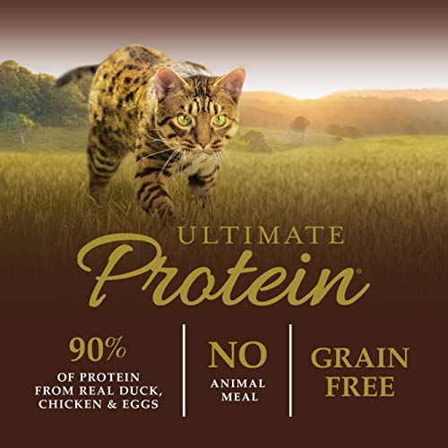 Instinct Ultimate Protein Grain Free Cage Free Duck Recipe Natural Dry Cat Food, 4 lb. Bag