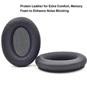 ANC7 ANC7B Earpads - defean Replacement Ear pad Cushion Cover Pillow Compatible with Audio-Technica ATH-ANC7 ATH-ANC7b Headphones, Softer Protein Leather, High-Density Noise Cancelling Foam