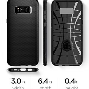 Spigen Liquid Air Armor Designed for Samsung Galaxy S8 Plus Case (2017) - Black