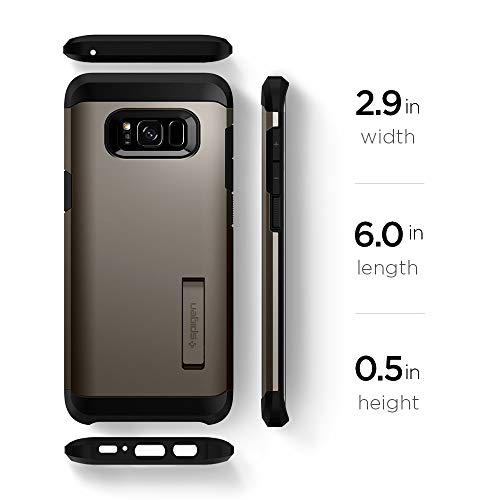 Spigen Tough Armor Designed for Samsung Galaxy S8 Case (2017) - Gunmetal