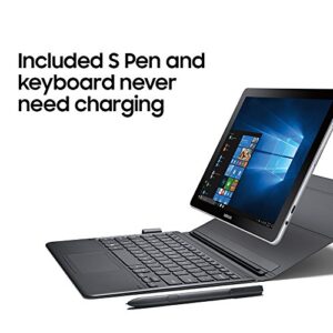 Samsung Galaxy Book 10.6” Windows 2-in-1 PC (Wi-Fi) Silver, 4GB RAM/128GB storage, SM-W620NZKAXAR